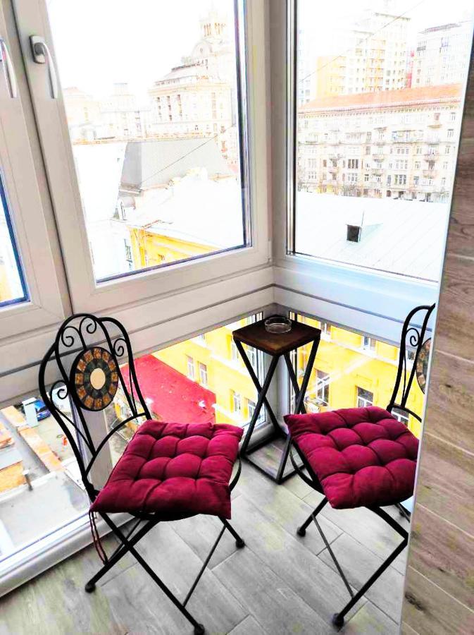 Sauna, Big Jacuzzi , Khreshchatyk Apartments เคียฟ ภายนอก รูปภาพ
