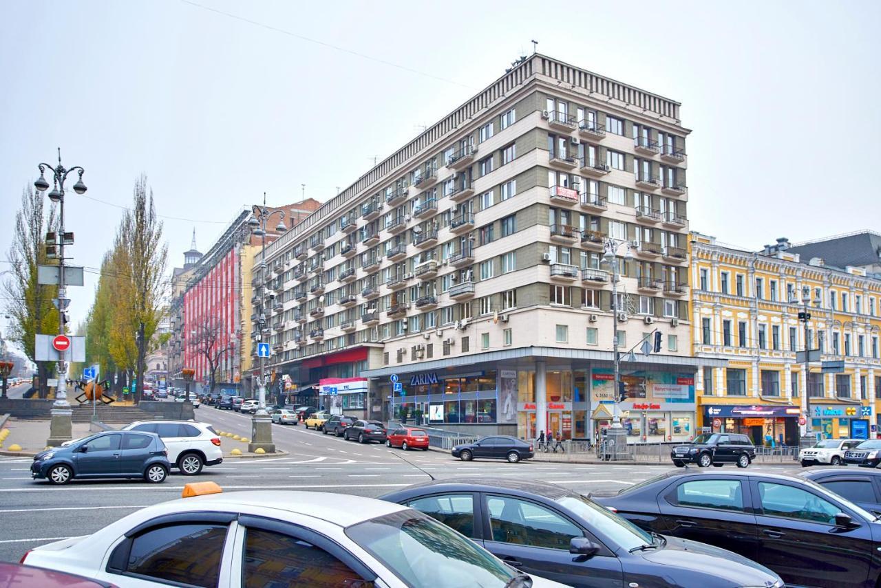 Sauna, Big Jacuzzi , Khreshchatyk Apartments เคียฟ ภายนอก รูปภาพ
