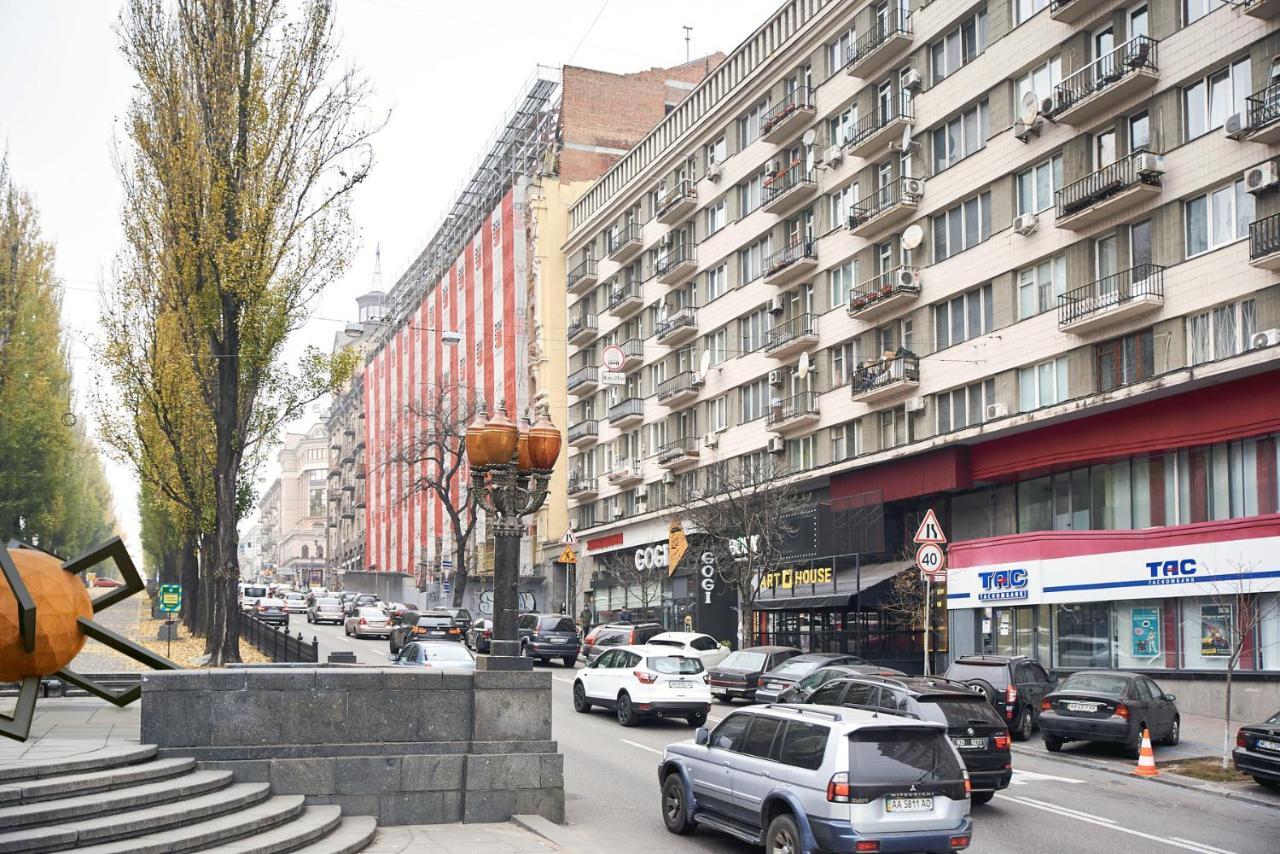 Sauna, Big Jacuzzi , Khreshchatyk Apartments เคียฟ ภายนอก รูปภาพ